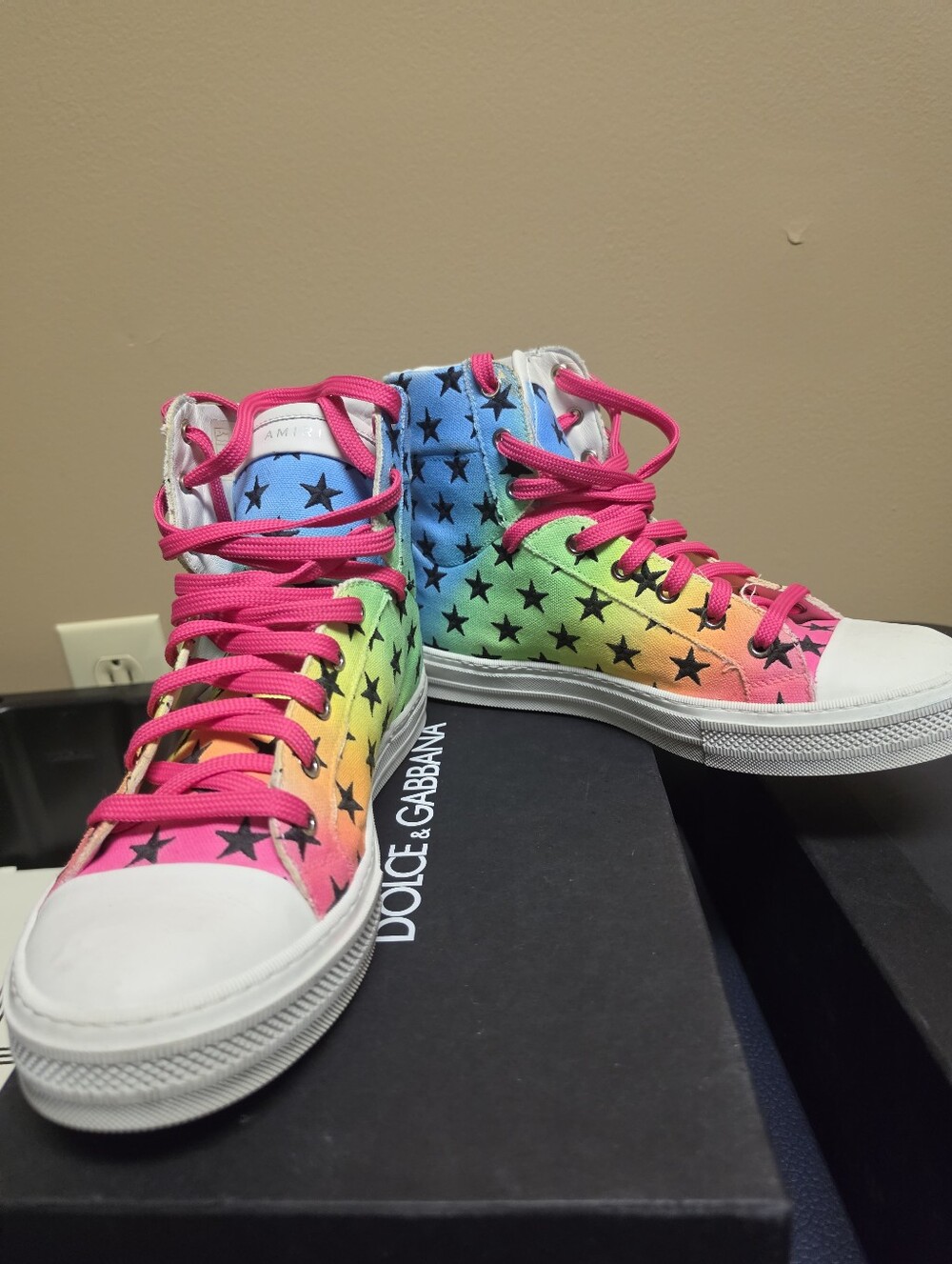Amiri Sunset Rainbow Sneaker